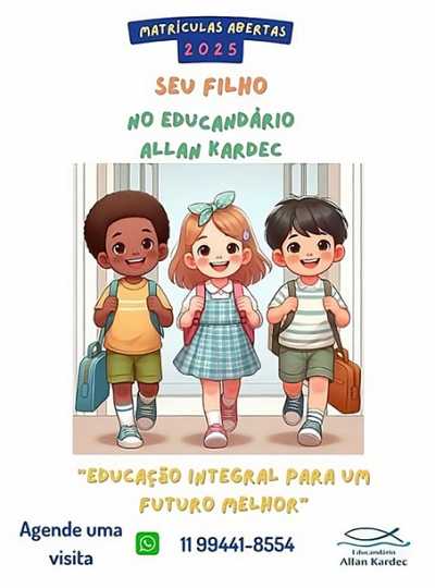 Informa&ccedil;&atilde;o Importamte Educandário Allan Kardec